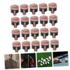 BESPORTBLE 20pcs Billiard Tip Replacement Tips for Snooker and Pool Cues Easy Install Billiard Accessories Smooth for Enhanced Performance view 2