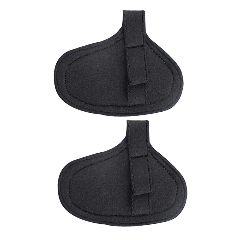 BESPORTBLE 1pair Breathable Weightlifting Non- Half Finger Gloves for Gym Training Outdoor Sports and Weight Lifting Comfortable Ventilated Design Black