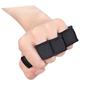 BESPORTBLE 1pair Breathable Weightlifting Non- Half Finger Gloves for Gym Training Outdoor Sports and Weight Lifting Comfortable Ventilated Design Black view 4