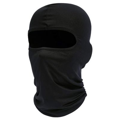 Balaclava Ski Mask Windproof Face Mask Cover Sun UV Protection Scarf Men Women Outdoor Cycling Motorcycle Riding Mask Black