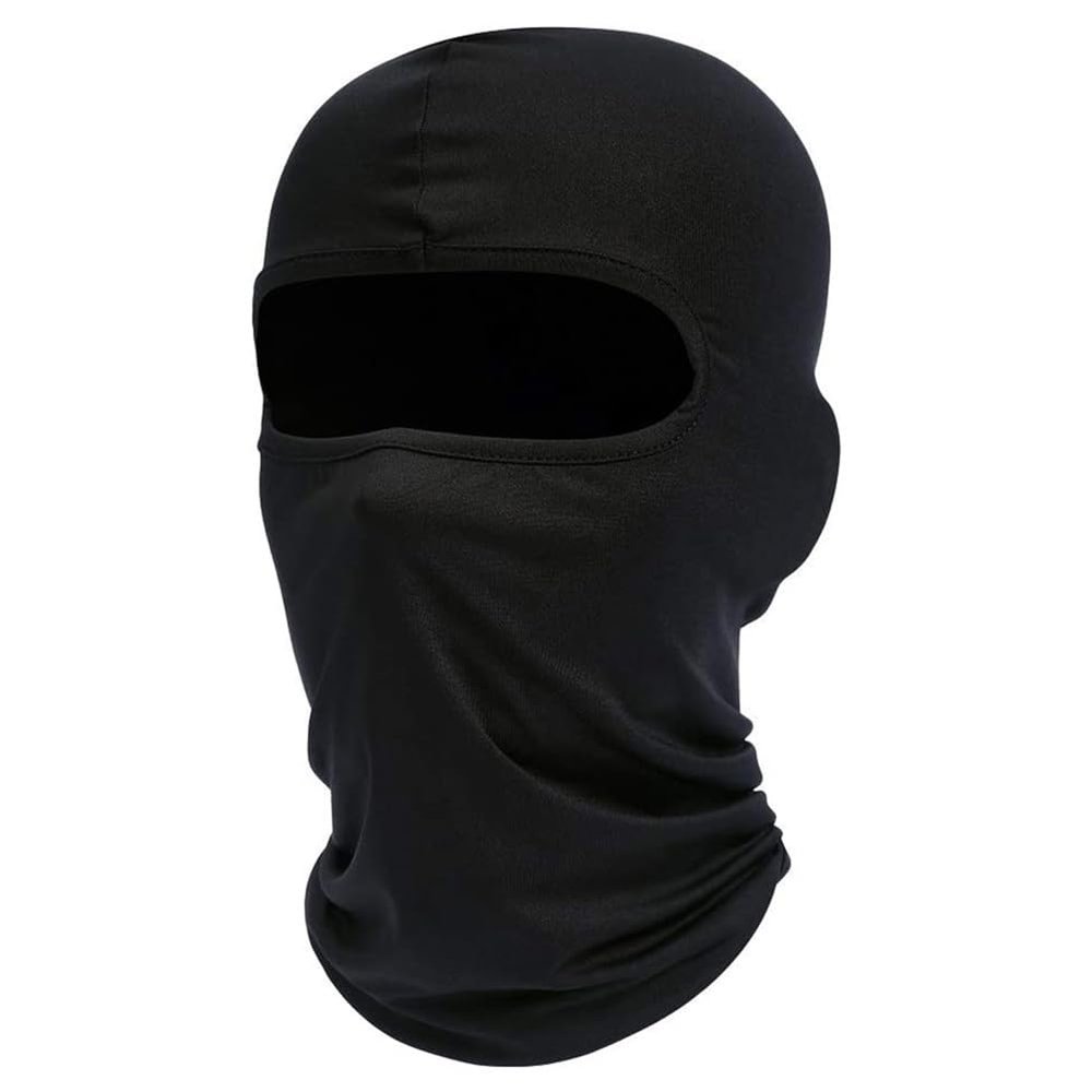 Balaclava Ski Mask Windproof Face Mask Cover Sun UV Protection Scarf Men Women Outdoor Cycling Motorcycle Riding Mask Black