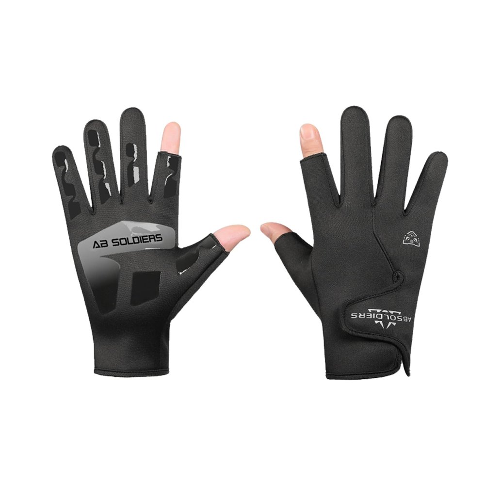 Cozy 1 Pair of Fall and Winter Riding Men's Gift Gloves Silicone Non-Slip Men's Motorcycle Warm Gift