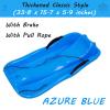 TUOYIBO Two-Person Two-Seater Sledge, Children's Anti-Freeze Sledge, Thickened Plastic Sledge, Sledge with Backrest and Pull Rope view 2