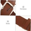 Amosfun Travel Blanket Carrier Strap Adjustable Leather Carry Strap for Wool Blankets Travel Rug Outdoor Camping Picnic Necessary view 3