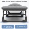 YVYKFZD Portable Camping Cots, Camping Bed for Adults, 6-Position Folding Sleeping Cots with Mattress, for Camping Tent Office Outdoor Travel, Supports 264 lbs (Size : Technology Cloth Gray) view 4