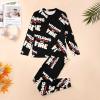 Welding It's Like Sewing with Fire Men's Pajamas Set Long Sleeve Sleepwear Soft 2 Piece Loung Set Pjs with Pockets XL view 3