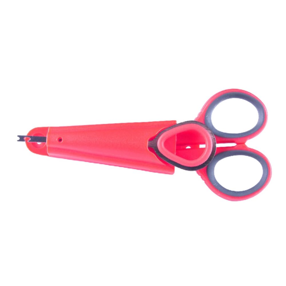 BESPORTBLE Stainless Steel Fishing Scissors Set Ergonomic Portable Design for Cutting for Fishing Accessories Random Colors