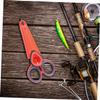 BESPORTBLE Stainless Steel Fishing Scissors Set Ergonomic Portable Design for Cutting for Fishing Accessories Random Colors view 2