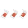 BESPORTBLE 3sets Life-Like Artificial 8cm Soft Worm Bait for Fishing Worm 20pcs*3 view 1