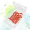 BESPORTBLE 3sets Life-Like Artificial 8cm Soft Worm Bait for Fishing Worm 20pcs*3 view 2