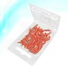 BESPORTBLE 3sets Life-Like Artificial 8cm Soft Worm Bait for Fishing Worm 20pcs*3 view 3