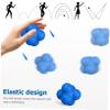 Toddmomy 6pcs Hexagonal Reaction Balls Agility Training Equipment for Soccer Basketball and Volleyball Enhance Reaction Coordination Materials view 3