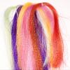 KTGCOZS Pack of 5 Fly Tying Materials Crystal Flash Flies Making Supplies Fly Fishing Hook Skirt (Black) view 2