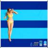 BYDOLL Beach Blanket Waterproof Sandproof 78''110'' Suits1-7 Adults Compact Lightweight Oversized Sand-Free Blanket Large Picnic Mat for Beach Travel Camping Hiking view 1