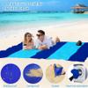 BYDOLL Beach Blanket Waterproof Sandproof 78''110'' Suits1-7 Adults Compact Lightweight Oversized Sand-Free Blanket Large Picnic Mat for Beach Travel Camping Hiking view 4