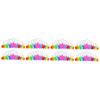 BESPORTBLE 104pcs Keychain Reflective Safety Reflective Gear for Boys and Girls Necklace Star Shape Reflector Charms for Backpacks Keys view 1