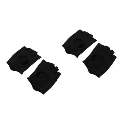 BESPORTBLE 2pairs Workout Gloves for Women Gym Half-Finger Sports Gloves Warm Padded Palm