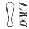 100pcs Metal Snap Carabiner Hooks Flag Snap Clips for Keychains Crafts and Outdoor Use Water-Resistant Lightweight Buckles for Camping and Hiking Accessories view 3