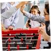 CIYODO 2pcs Foosball Machine Soccer Machine Pole Table Soccer Replacement Metal Rod Desk Pole Kid Football Table Rod Handle Bar Iron Child view 3
