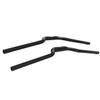 DELVOYE Rise 70mm Mountain Road Bike Handlebar 25.4/31.8mm MTB Carbon Fiber Riser Bar U-Shape 600-700mm Cycling Racing XC DH Bicycle Handlebars (Color : 25.4mm, Size : 700mm) view 3
