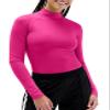 Zengjo Thermal Running Shirt Women(Hot Pink,XS) view 4