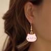 Stocking Stuffers Holiday Outfits for Women 2024 Cat Earrings for Women Cute Stuff for Cat Lovers Funny Earrings Cartoon Animal Dangle Earrings Jewelry Gifts view 2