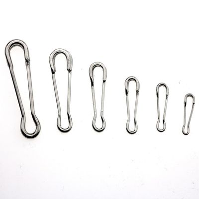 KTGCOZS Pack of 100 Fishing Snap Hawaiian Style 16LB-94lb Quick Change Clip Link Leader Lure Hook (1# 16lb 100pcs)