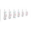 KTGCOZS Pack of 100 Fishing Snap Hawaiian Style 16LB-94lb Quick Change Clip Link Leader Lure Hook (1# 16lb 100pcs) view 2
