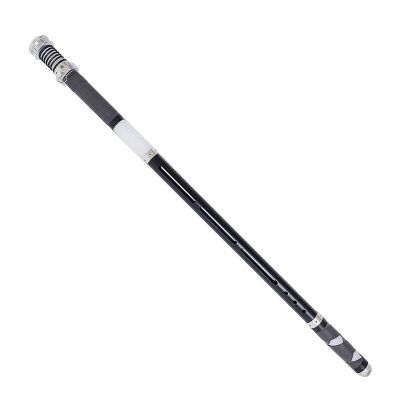 Rolamumu Lightsaber Scabbard, Cool Lightsaber Accessories Laser Sword Case, 92cm Web Style Aluminum Sheath for Lightsabers 1" Diameter or Smaller(Black+Silver)