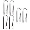BESPORTBLE 6pcs Pull Down Rope Dual Grip Tricep Rope for Home Gym Bodybuilding Exercise Cable Machine Attachment