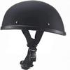 YMKJGZS Retro Motorcycle Half Shell Helmet DOT Certified Men and Women Ultra-Thin Comfortable Novelty Small Helmet Cool Skull Cap Motorcycle Half Helmet Apply to Bicycle ATV Chopper (A,M) view 2