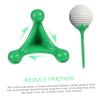 BESPORTBLE 60pcs Golf Tees Stable Design for Enhanced Support and Reduced Resistance for Training and Practice Material Random Colors view 3