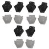 BESPORTBLE 6pairs Ice Skates Toe Caps Toe Protectors for Roller Skates and Ice Skating Shoes Lightweight and Portable Fit for Black and Gray view 1