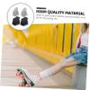 BESPORTBLE 6pairs Ice Skates Toe Caps Toe Protectors for Roller Skates and Ice Skating Shoes Lightweight and Portable Fit for Black and Gray view 3