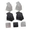 BESPORTBLE 6pairs Ice Skates Toe Caps Toe Protectors for Roller Skates and Ice Skating Shoes Lightweight and Portable Fit for Black and Gray view 4