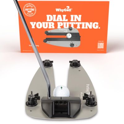 WHYGOLF Putting Thing - Perfect Your Putting Stroke with Adjustable Putting Gates, for Putting Green & Home Practice, Golf Putter Teaching & Golf Training Aid for Club Practice Equipment