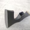 Carbon Steel Axe Adze Head Bearded Hatchet Axe Head with Adze Blade - Two Blades Tool view 4