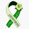 Gastroparesis Awareness, Gastroparesis Ribbon Sticker Vinyl Decal Car Laptop Wall Window Bumper Sticker 5" view 1