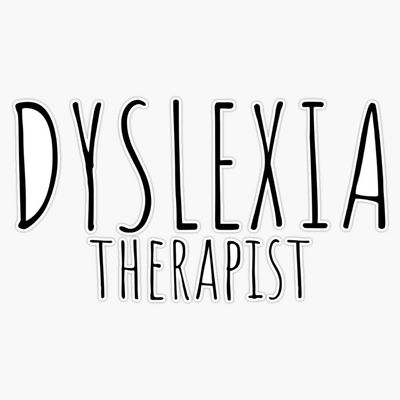 Dyslexia Therapist | Cute Classic Sticker Vinyl Decal Car Laptop Wall Window Bumper Sticker 5"