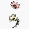 Flower semi Colon Sticker Vinyl Decal Car Laptop Wall Window Bumper Sticker 5" view 1