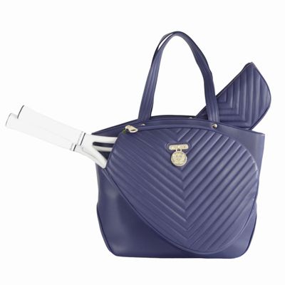 Court Couture Cassanova Chevron Azure Tennis/Pickleball Bag