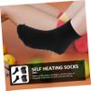 Sosoport 4 Pairs Self Heating Socks for Men and Women Non Slip Daily Use Heated Socks Comfortable Feet Warming for Hiking Camping view 3