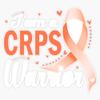 I Am A CRPS Warrior RSD Awareness Orange Ribbon Sticker Vinyl Decal Car Laptop Wall Window Bumper Sticker 5" view 1