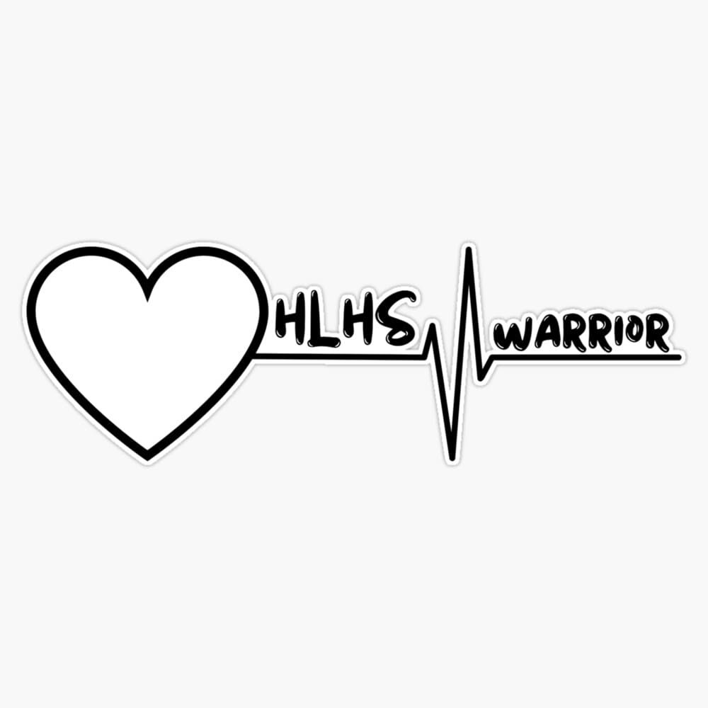Hlhs Warrior Sticker Vinyl Decal Car Laptop Wall Window Bumper Sticker 5"