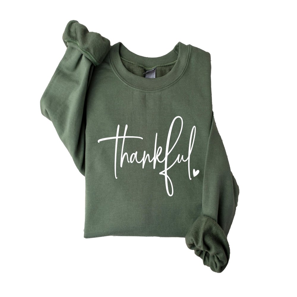 Thankful Sweatshirt, Thanksgiving Sweatshisrt, Thankful shirt, Thanksgiving Sweater for Women, Fall Autumn Crewneck Multicolor