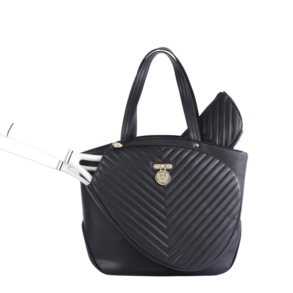Court Couture Cassanova Chevron Onyx Tennis/Pickleball Bag
