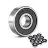 10pcs ABEC-5 608 2rs 608-2rs 8 * 22 * 7 Mm Skate Scooter Skateboard Wheels Spare Bearings Ball Roller Precision Shafts Bearing Steel (Size : 608-2RS, Color : ABEC 5) view 1