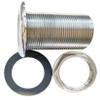 Marine Grade 316 Stainless Steel Full Threaded Through Hull Pipe Fittings with Nuts and washers for Boats, Yachts (1.5IN) view 2