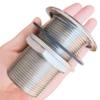 Marine Grade 316 Stainless Steel Full Threaded Through Hull Pipe Fittings with Nuts and washers for Boats, Yachts (1.5IN) view 3