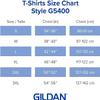 Gildan Men's Heavy Cotton Long Sleeve T-Shirt, Style G5400 2-Pack. view 2
